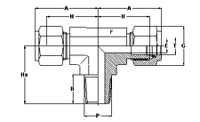 Male Branch Tee-N (Tee Fittings)