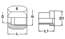 Nuts And Ferrule Fittings