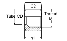 Flareless Tube Nut & Ferrule Fittings