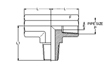 Pipe Fittings Branch Tee