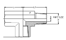 Pipe Fittings Street Tee